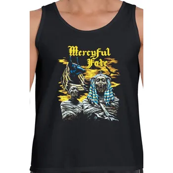 Pánské tílko tílko Mercyful Fate - Time, Anubys and mummy