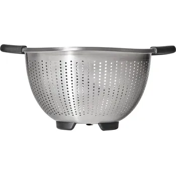 Cedník a síto Cedník GOOD GRIPS 2,8 l, stříbrná, nerezová ocel, OXO - doprava zdarma od 2999 Kč