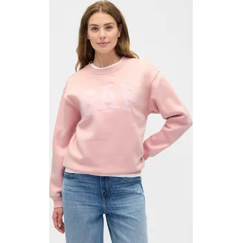 Dámská mikina GAP Mikina s logem - Dámské GAP světle modrá | růžová 3465438