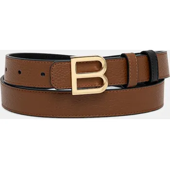 Opasek Oboustranný kožený pásek Bally WBG00B hnědá 88X, vel. 90