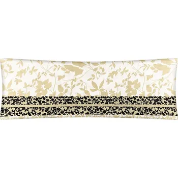 Povlak na dekorativní polštářek POVLAK na relaxační polštář Bílá,Béžová BX1001400 - 45x120 cm