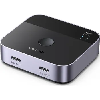 USB hub UGREEN USB C Switch 2 in 1 HDMI Out 4K@60Hz Supports HDR HDCP2.2