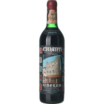 Víno Archivní víno 1966 Cantina Sociale Certaldo Chianti 0,75 l