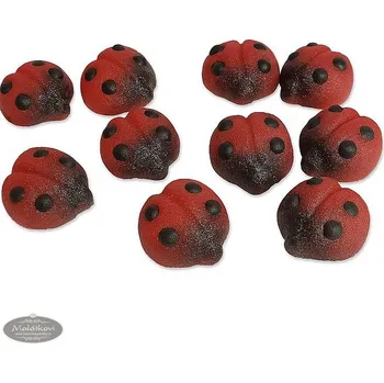 Čokoláda Frischmann Miniberušky – 10 kusů marcipánová figurka