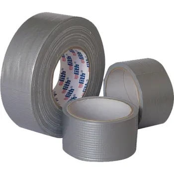 Lepicí páska Lepící páska stříbrná Duck tape - textilní | 38 mm x 50 m