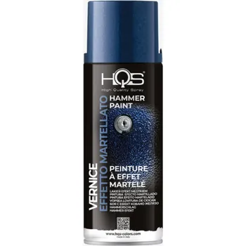 Barva ve spreji Barva ve spreji kladívkový efekt HQS kobaltová modrá 400ml