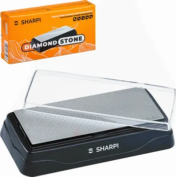Sharpi Brusný kámen kombinovaný 360/600 stříbrný