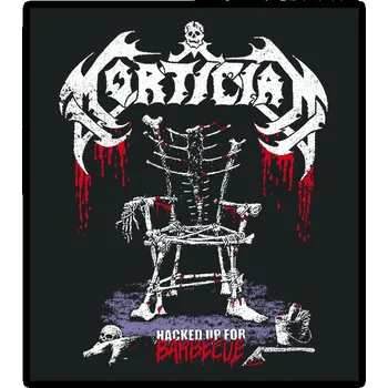 Nášivka nášivka na záda, zádovka Mortician - Hacked Up For Barbecue