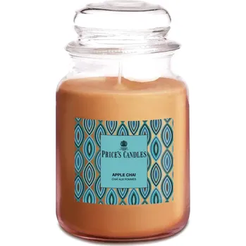 Svíčka Price’s Price's MAXI vonná svíčka ve skle Apple Chai - hoření 130h