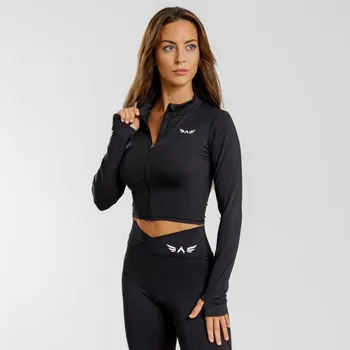 Dámská mikina Dámská lehká bunda Exalted Aura černá M