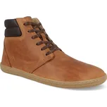 Barefoot kotníkové boty Vasky - Terry High Brown hnědé Velikost: 41