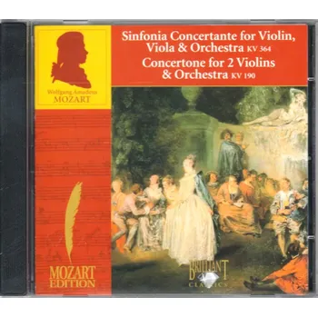 Zahraniční hudba MOZART,W.A.: Sinfonia concertante KV364; Concertone KV190 (CD) (Gil Sharon, violin Yuri Gandelsman, viola Amamti Chamber Orchestra)