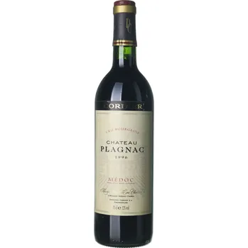 Víno Archivní víno 1996 Château Plagnac Médoc 0,75 l
