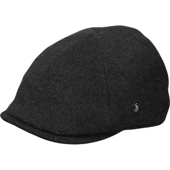 Čepice City Sport Caps Šesti-panelová šedá bekovka CITY SPORT z jemné vlny Velikost: 58 cm