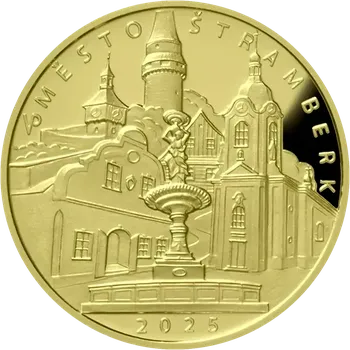 ČNB Zlatá mince 5000 Kč Město Štramberk | 2025 | Proof | 15,55 g