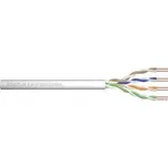 Digitus ASSNET250 CAT 6 U-UTP instalační kabel, drát, délka 305 m, Papírový box, AWG 23/1, PVC barva šedá ACU-4611-305