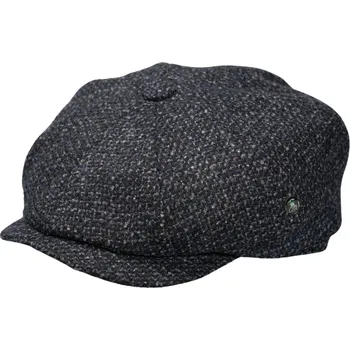 Čepice City Sport Caps Modrá bekovka Bakerboy od CitySport -jemné strukturovana vlna Velikost: 59 cm (L)