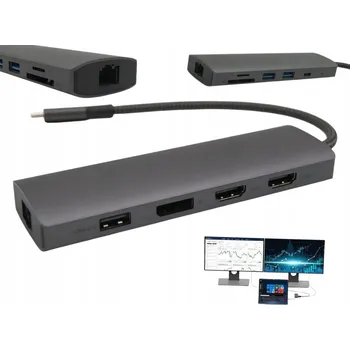 LG Dokovací stanice USB-C pro 2 monitory PD 4K HDMI Rozšíření obrazovky