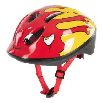 Cyklistická přilba CYKLO PŘILBA LITTLE DEVIL, OXFORD, DĚTSKÁ (ČERVENÁ/ŽLUTÁ)