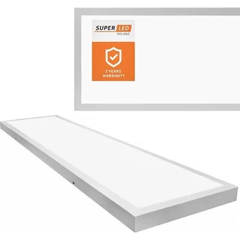Stropní Svítidlo obdélníkový SuperLED 120 x 3,8 cm bílý