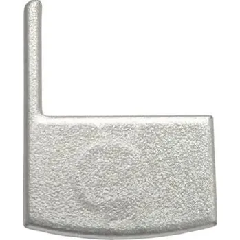 LED lišta Koncovka schodišťového profil lištau SCH2 stříbrná - Koncovka pravá - LED Solution - LP407S-END-RIGHT - LP407S-END-RIGHT