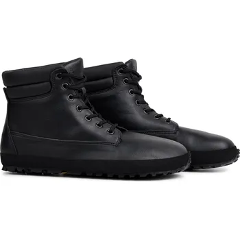 Dámská zimní obuv Ahinsa celoroční kotníkové barefoot boty Shuma 2.0 Nature černé Velikost: 41