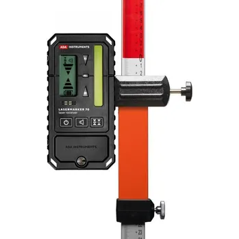 Měřící laser Kombi přijímač ADA LASER MARKER 70 pro křížové lasery s červeným i zeleným paprskem