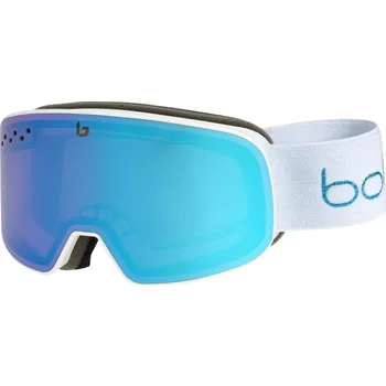 Bollé Nevada Small - White Metallic Blue Matte/Azure Cat 2 uni