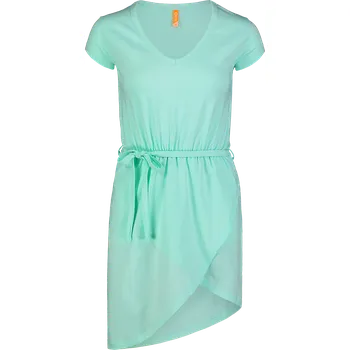 Dámské šaty Zelené dámské šaty RIBBON - 36