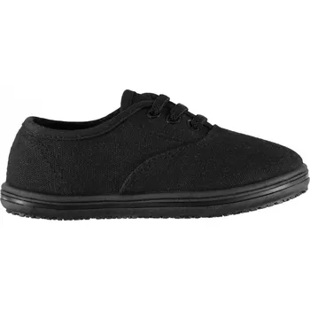 Chlapecká obuv Slazenger Infants Canvas Pumps Black C6 (23.5)