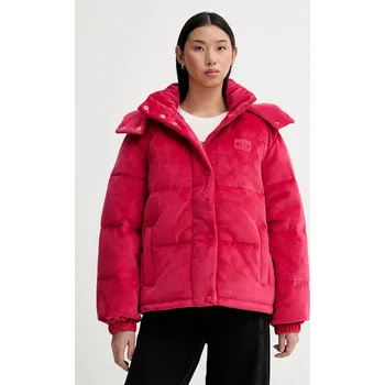 Pánská větrovka Bunda Tommy Jeans DW0DW21668 růžová 42B, vel. XL