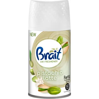 Osvěžovač vzduchu BRAIT FreshMatic NÁPLŇ 250ml PISTÁCIE A LATTÉ
