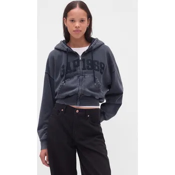 Dámská mikina GAP Oversize mikina VintageSoft - Dámské GAP černá 3465613