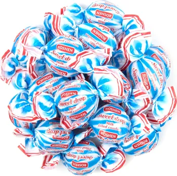 Cukrovinka NUTSMAN Mléčné bonbony Roshen Sweet drop Množství: 500 g