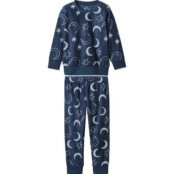 Chlapecké pyžamo lupilu® Chlapecké fleecové pyžamo (navy modrá, 110/116)
