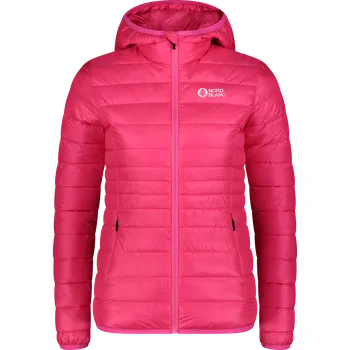 Dámská bunda Růžová dámská prošívaná bunda SPARKLE - 34