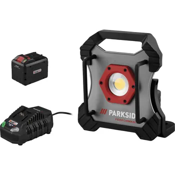 PARKSIDE PERFORMANCE® Aku LED reflektor PPBSTA 20-Li A1, Smart 12 Ah