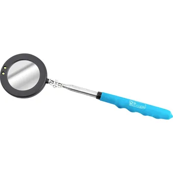 Inspekční zrcátko RICHMANN Magnetické inspekční zrcátko kulaté s LED diodami | 50 mm, 280-870 mm
