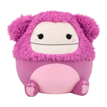 plyšák SQUISHMALLOWS Růžový Bigfoot - Nanette, 35 cm