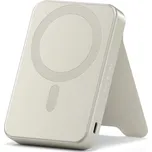 Satechi Qi2 10K magnetická powerbanka se stojánkem béžová Béžová