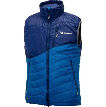Pánská bunda Sir Joseph Heron Vest Man navy/turquoise pánská zimní vesta Alpská vlna DWR - XXL