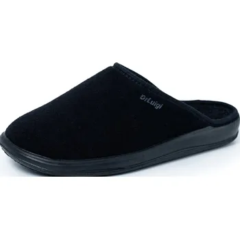 Pánské pantofle Zdravotní domácí obuv pantofle DrLuigi černé velikost: 50