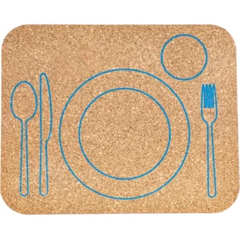 prostírání Korková výuková podložka pro leváky