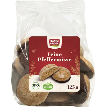 Perníčky mini s hořkou čokoládou kořeněné 125 g BIO ROSENGARTEN
