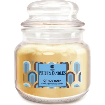 Svíčka Price’s Price's MINI vonná svíčka ve skle Citrus Rush - hoření 30h