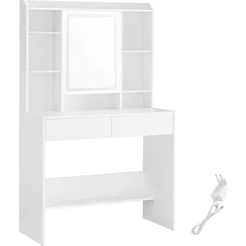 Toaletní stolek Boxxx TOALETNÍ STOLEK, bílá, 90/40/144,7 cm - 002543007139