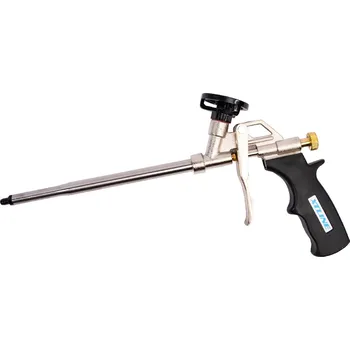 Vytlačovací pistole XTLINE Pistole kovová teflonová na PU pěny s kovovou regulací | 330 mm