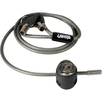 Zámek na kolo Zámek multifunkční kabelový TORY 90 cm, LAMPA