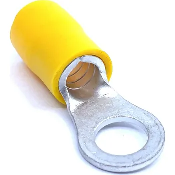 Kabelové oko Tracon electric Izolované Cu kabelová oka lisovací žluté 25mm² 25mm2 / M10