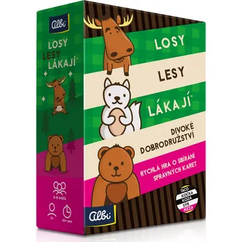 Desková hra Albi Losy lesy lákají